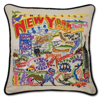 NEW YORK STATE PILLOW BY CATSTUDIO, Catstudio - A. Dodson's