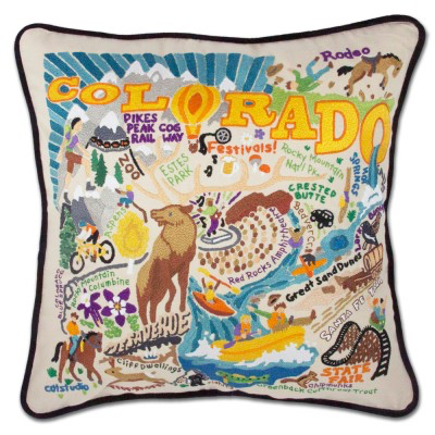 SUMMER COLORADO PILLOW BY CATSTUDIO - A. Dodson's