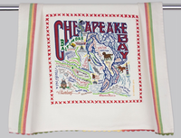 CHESAPEAKE BAY DISH TOWEL BY CATSTUDIO Catstudio - A. Dodson's