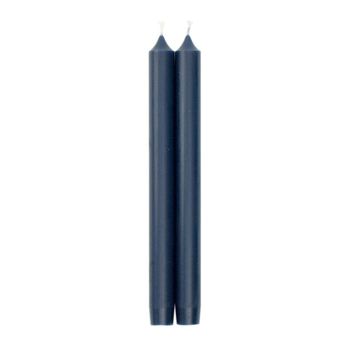 MARINE BLUE DUET CANDLE - CANDLE CROWN PAIRS 10 INCH