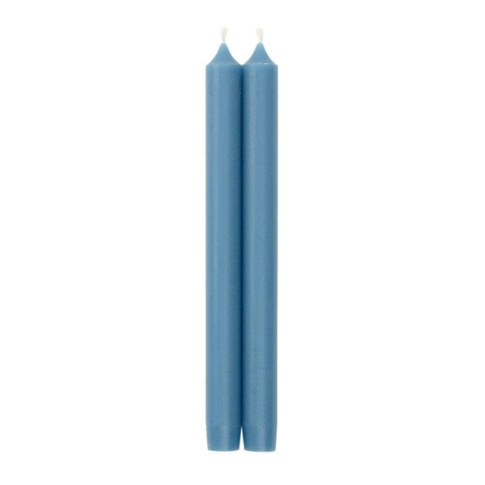 PARISIAN BLUE DUET CANDLE - CANDLE CROWN PAIRS 10 INCH