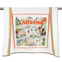 CALIFORNIA DISH TOWEL BY CATSTUDIO