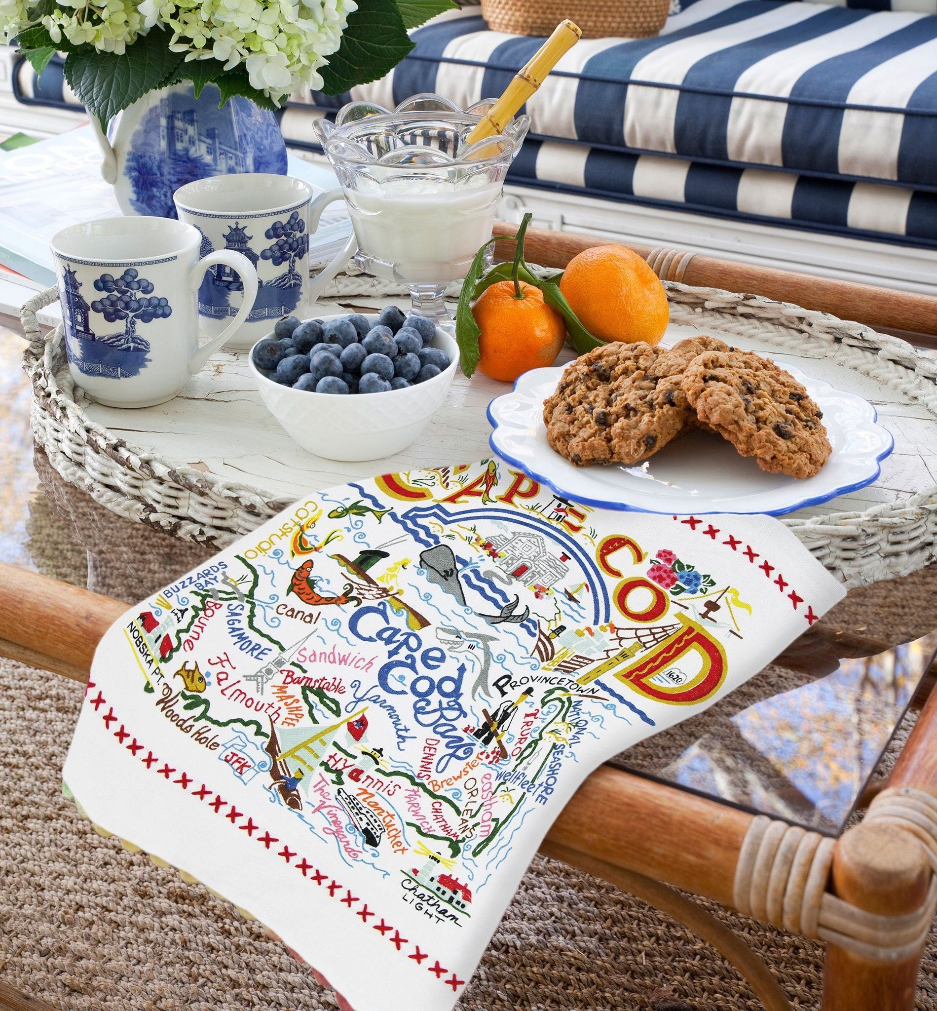 CAPE COD DISH TOWEL BY CATSTUDIO - A. Dodson's
