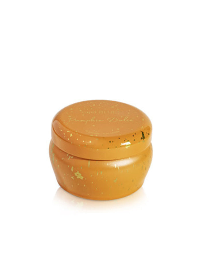 Pumpkin Dulce Glimmer Mini Tin by Capri Blue