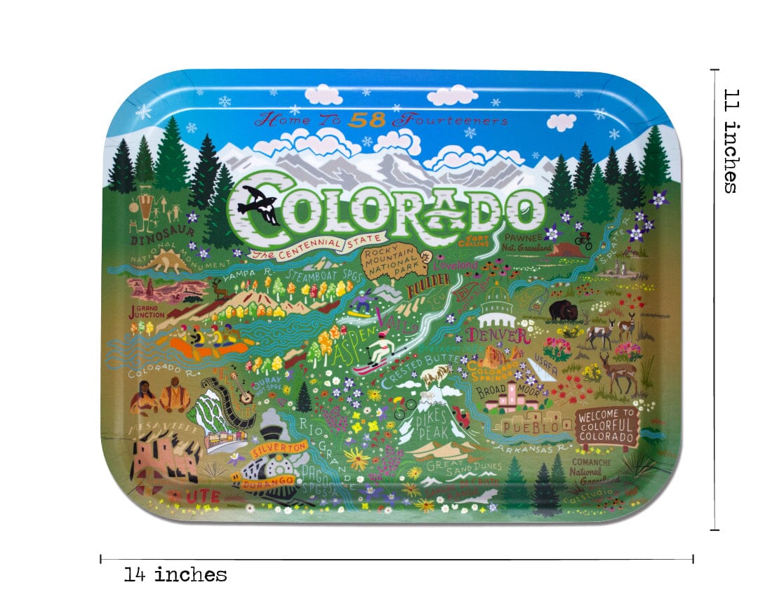Colorado Birchwood Tray BY CATSTUDIO - A. Dodson's