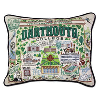 DARTMOUTH COLLEGE PILLOW BY CATSTUDIO