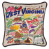 WEST VIRGINIA PILLOW BY CATSTUDIO - A. Dodson's