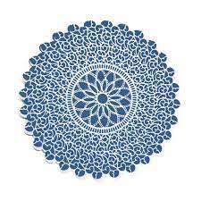 Blue Parchment Rounds - 20 Pack