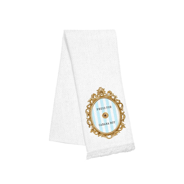 Fringe Kitchen Towel - Press for Cabana Boy