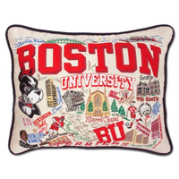 BOSTON UNIVERSITY PILLOW BY CATSTUDIO, Catstudio - A. Dodson's