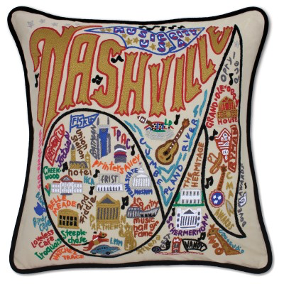 NASHVILLE PILLOW BY CATSTUDIO