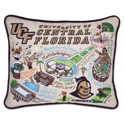UNIVERSITY OF CENTRAL FLORIDA PILLOW BY CATSTUDIO