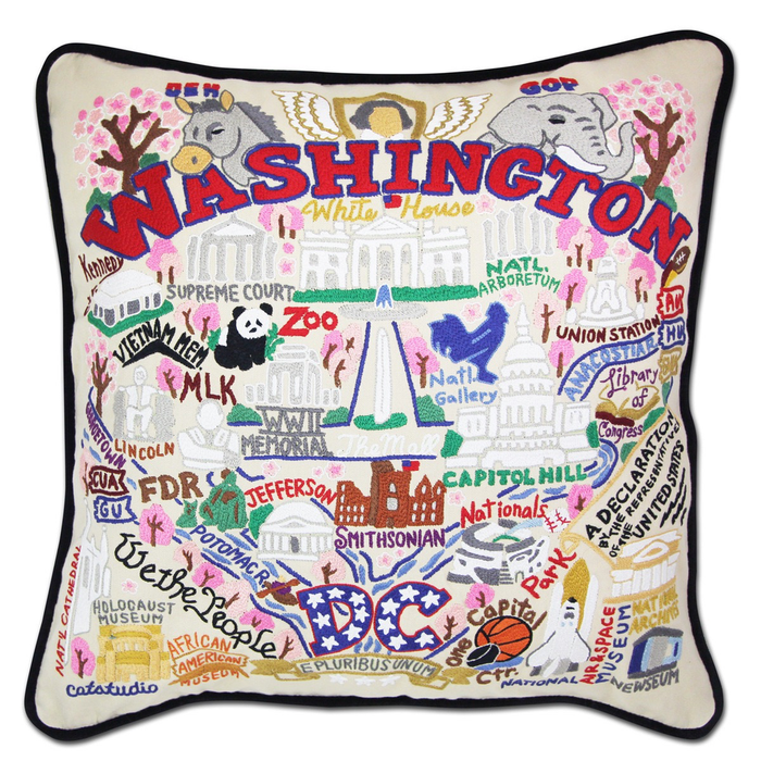 WASHINGTON DC PILLOW