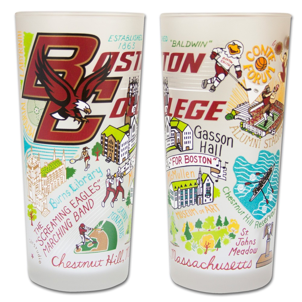 BOSTON COLLEGE GLASS BY CATSTUDIO - A. Dodson's