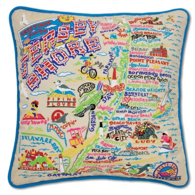 JERSEY SHORE PILLOW BY CATSTUDIO