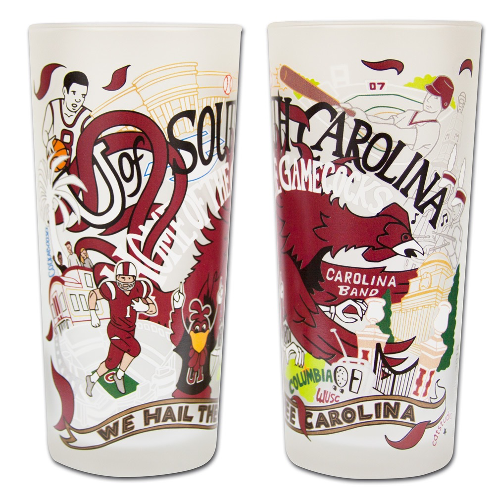 UNIVERSITY OF SOUTH CAROLINA GLASS BY CATSTUDIO - A. Dodson's