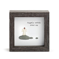 Angels Watch Over Me Shadow Box By Demdaco