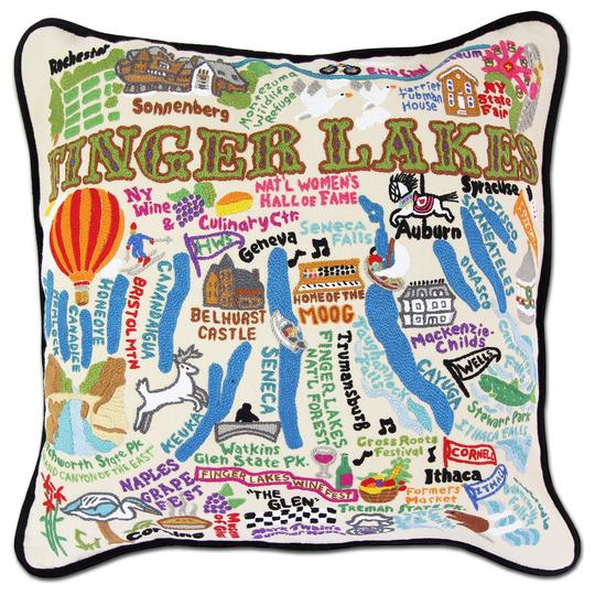 FINGER LAKES PILLOW BY CATSTUDIO - A. Dodson's