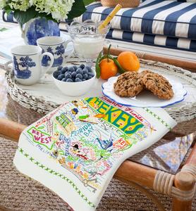 FLORIDA KEYS DISH TOWEL BY CATSTUDIO - A. Dodson's