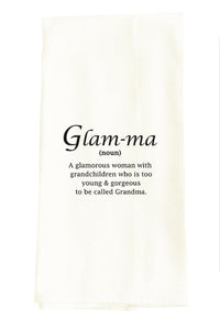 TEA TOWEL: GLAMMA