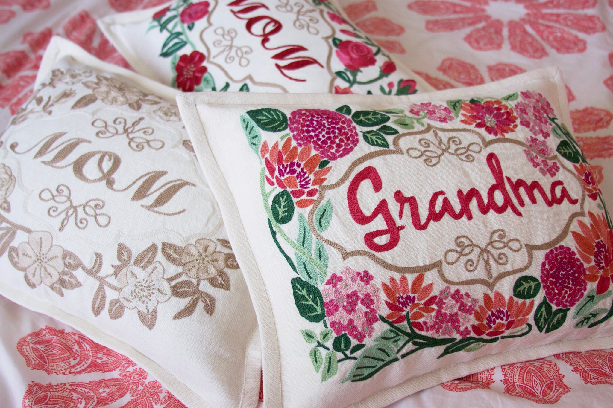 GRANDMA LOVE LETTERS PILLOW BY CATSTUDIO - A. Dodson's