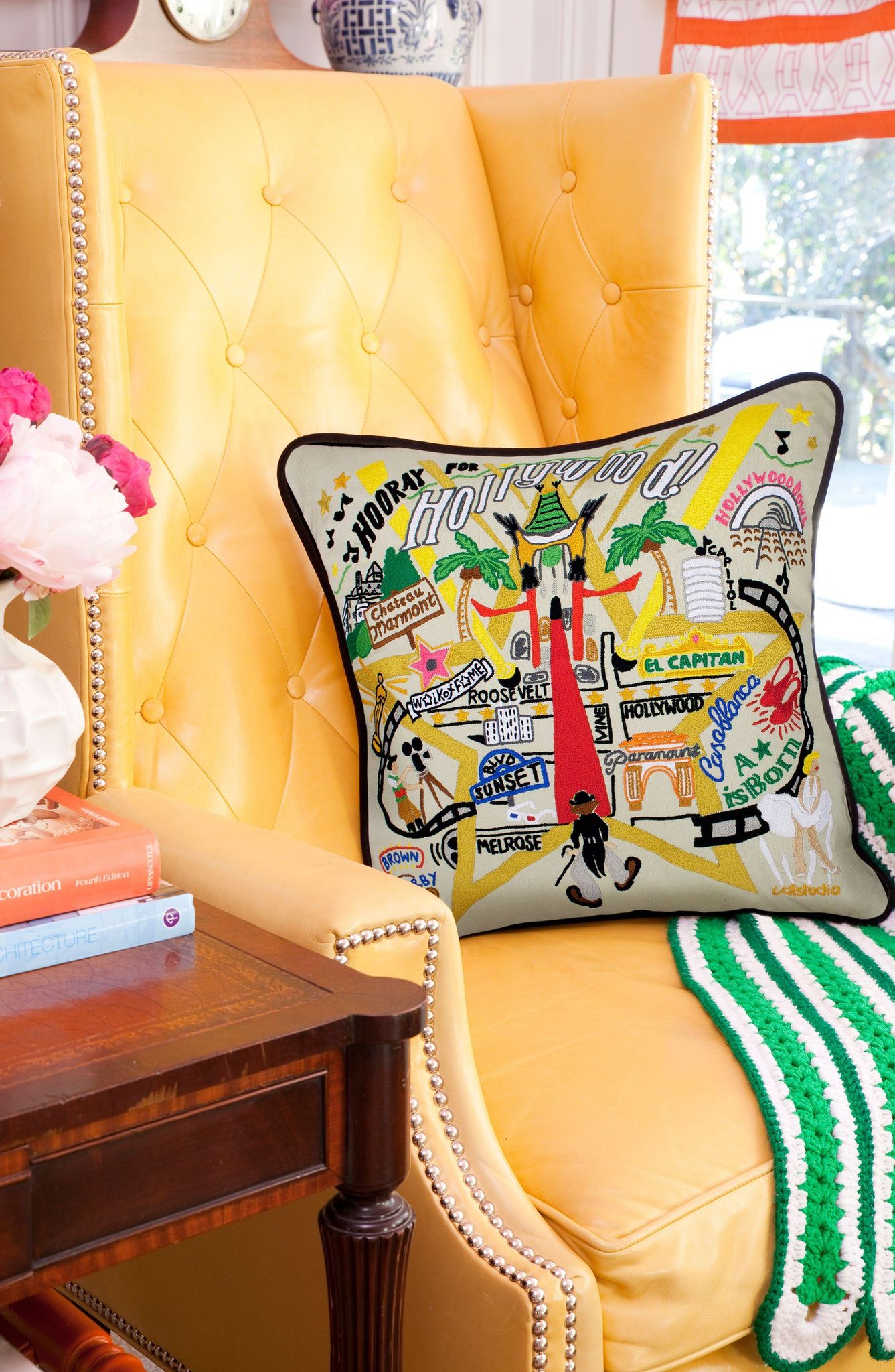 HOLLYWOOD PILLOW BY CATSTUDIO - A. Dodson's