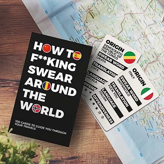 How To Swear Around The World Cards