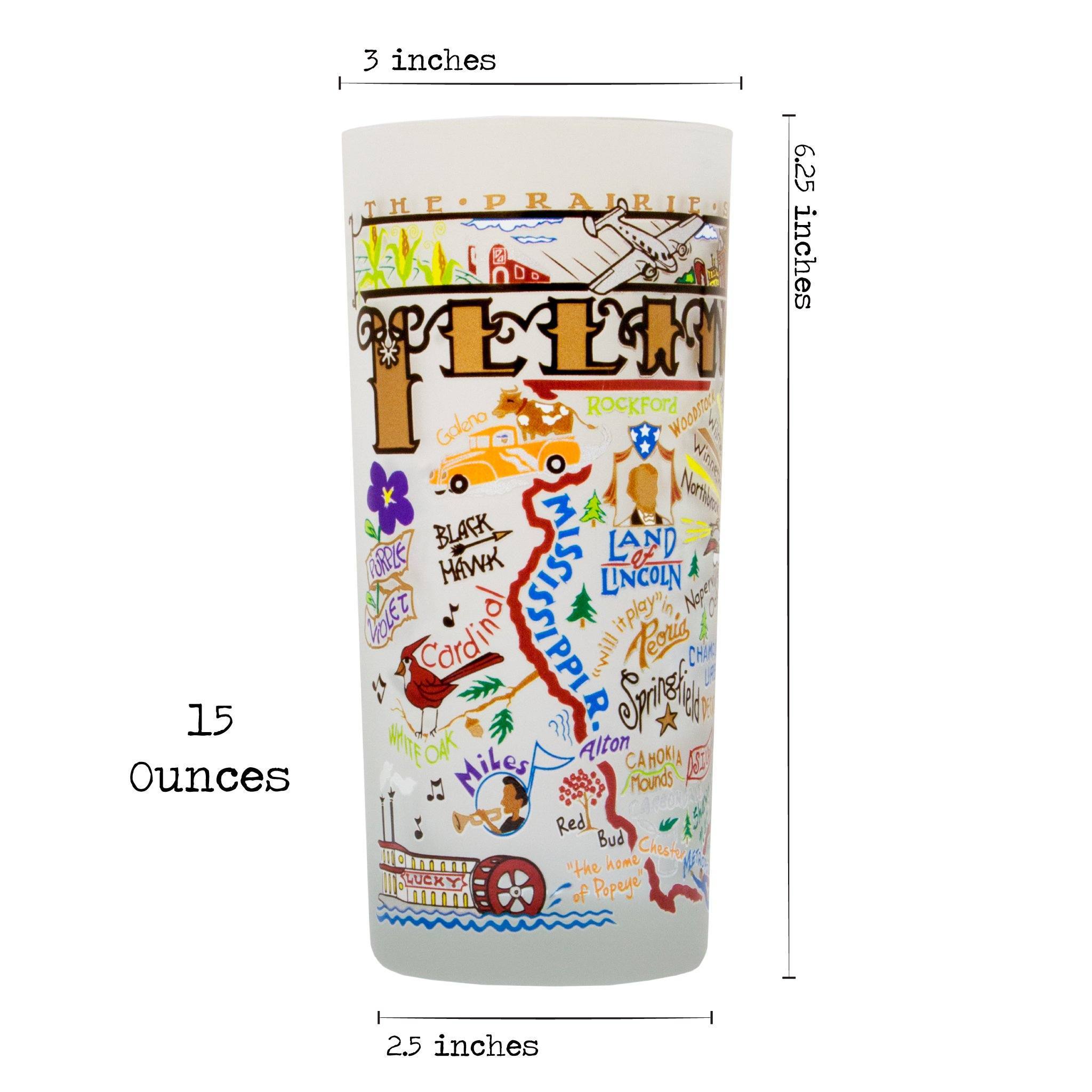 ILLINOIS GLASS BY CATSTUDIO - A. Dodson's