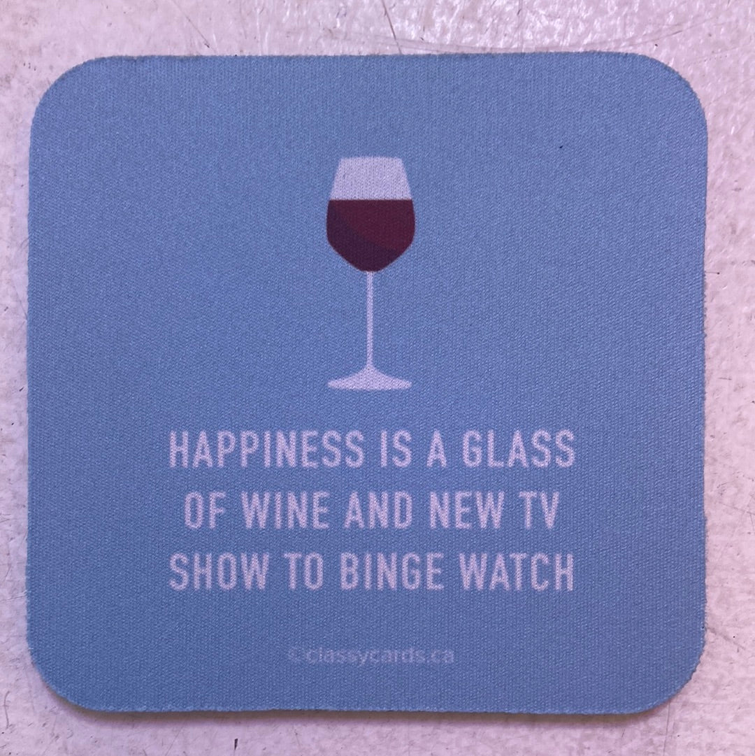 BINGE WATCH COASTER - A. Dodson's