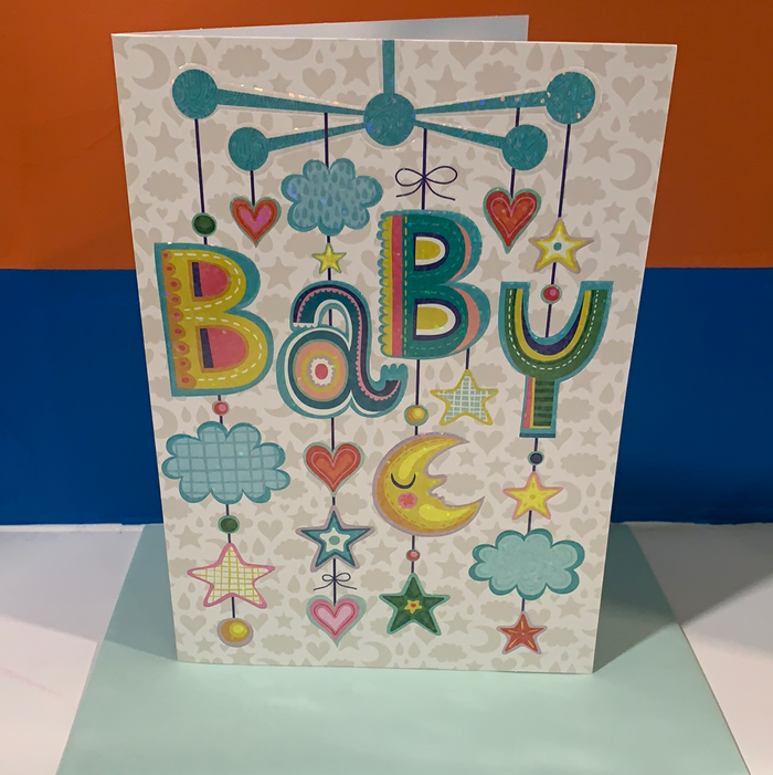 BABY MOBILE CARD