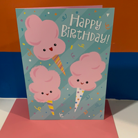 COTTON CANDY FOIL CARD