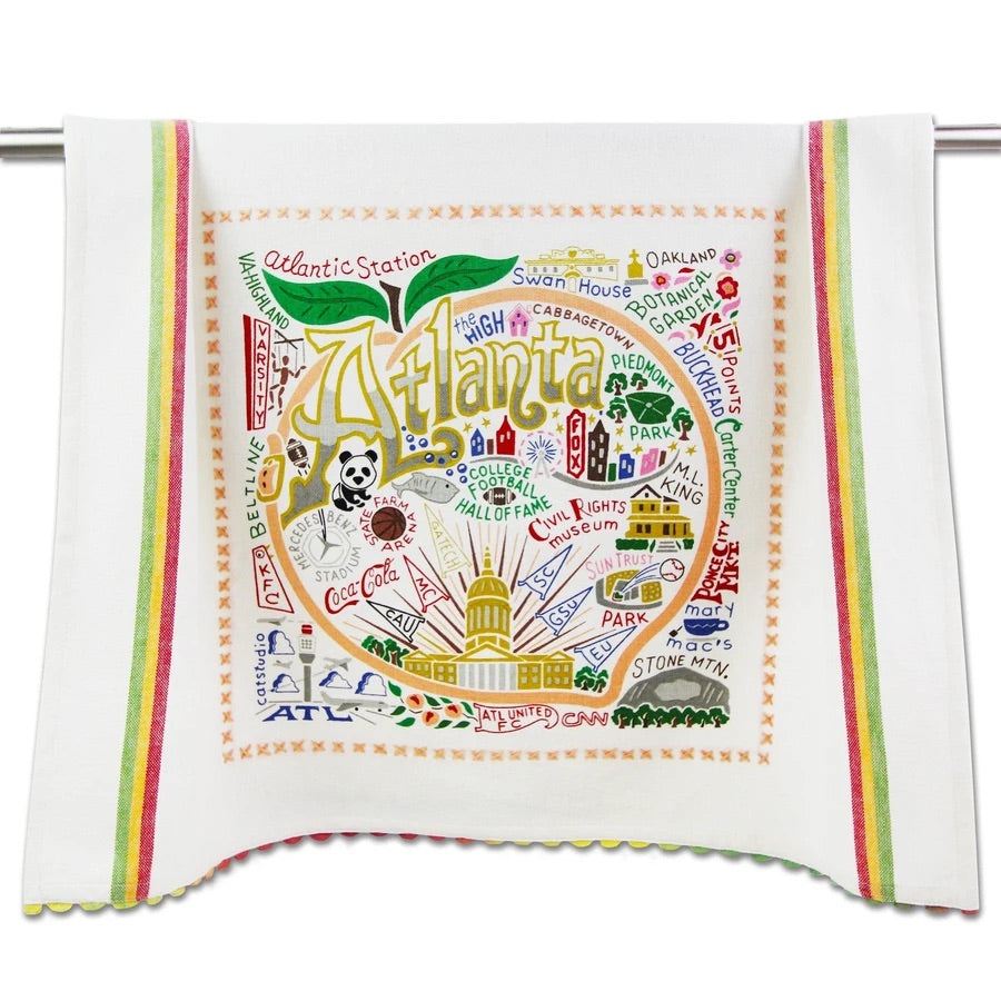ATLANTA DISH TOWEL BY CATSTUDIO - A. Dodson's