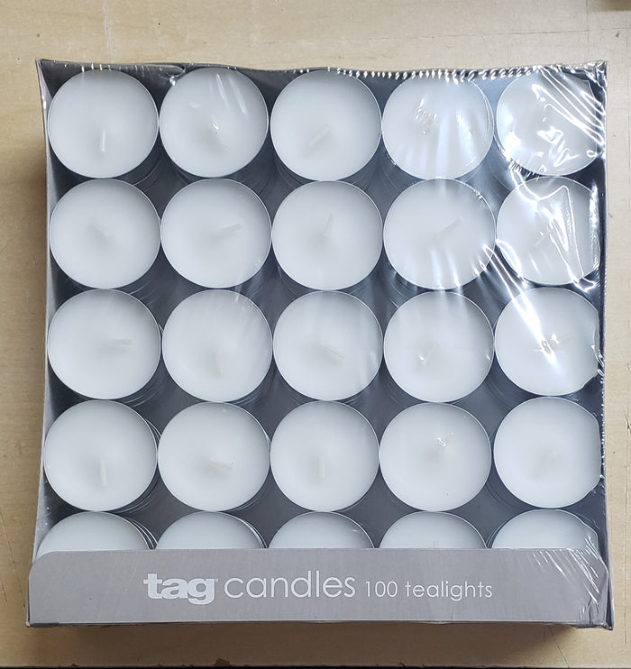 TEALIGHT CANDLES SET/100