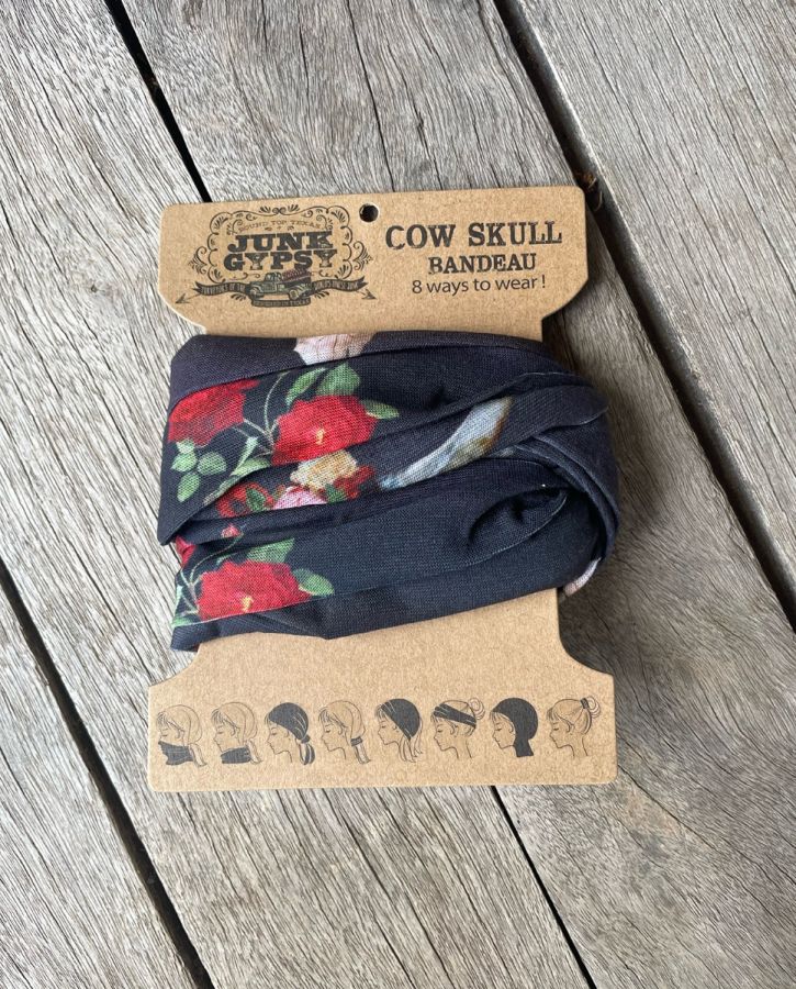 Cow Skull Bandeau - A. Dodson's