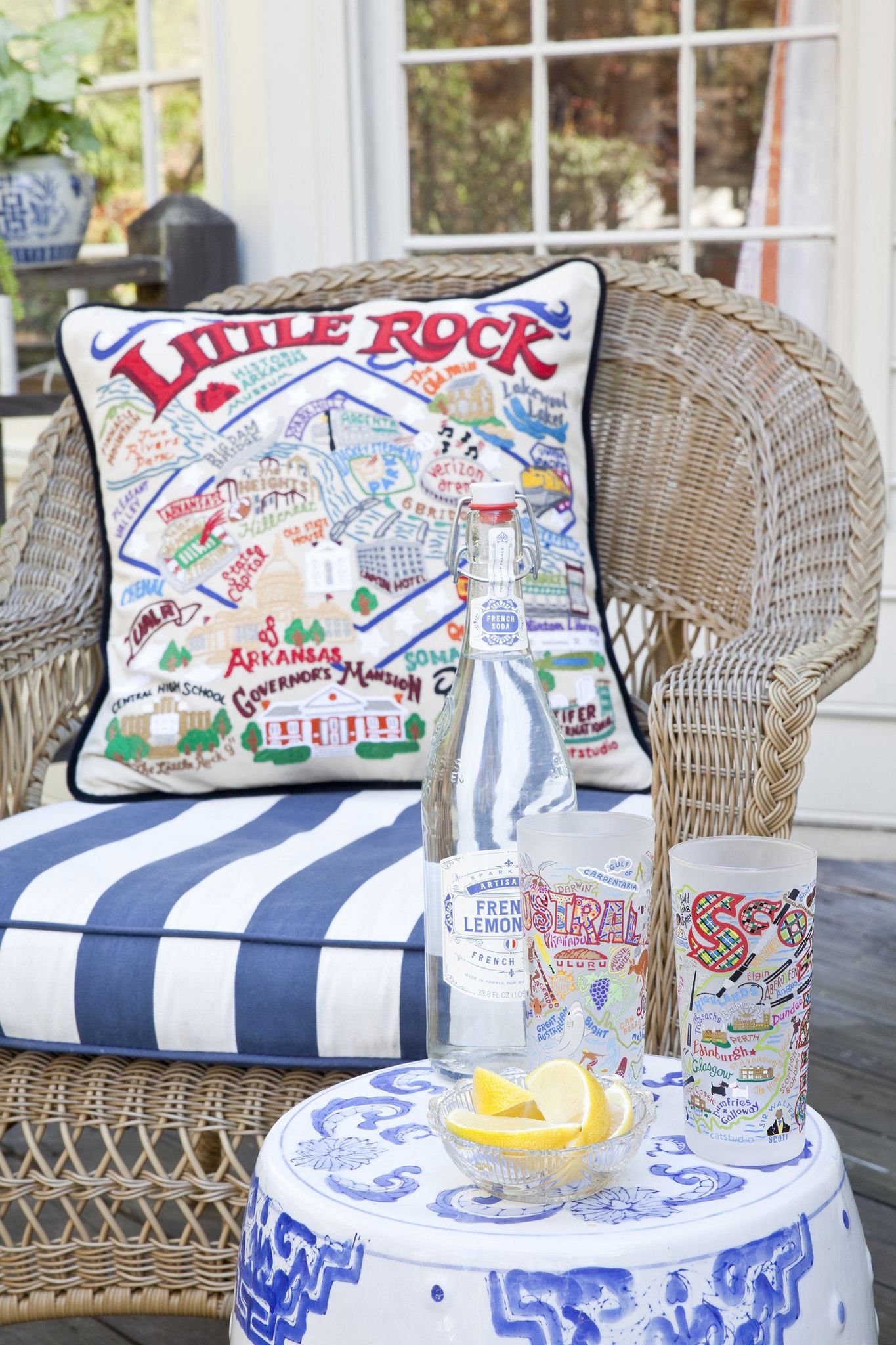 LITTLE ROCK PILLOW BY CATSTUDIO - A. Dodson's