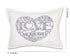 LOVE HEART LOVE LETTERS PILLOW BY CATSTUDIO - A. Dodson's