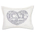 LOVE HEART LOVE LETTERS PILLOW BY CATSTUDIO - A. Dodson's