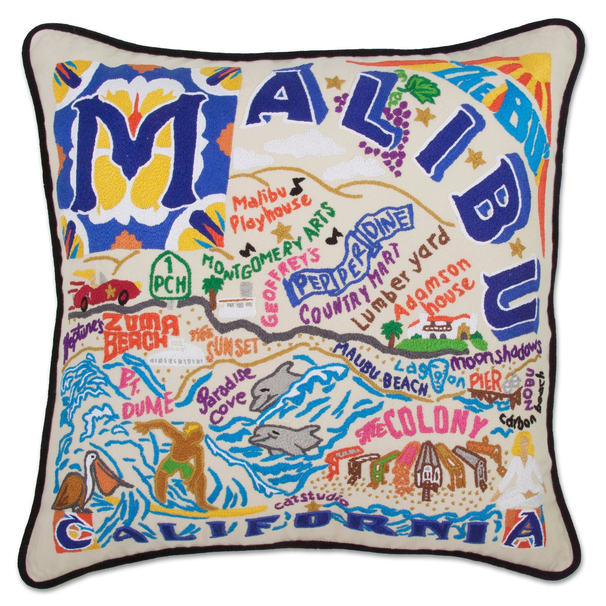 MALIBU PILLOW BY CATSTUDIO - A. Dodson's