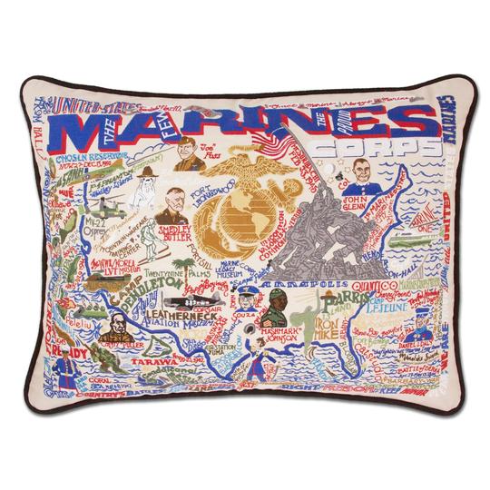 MARINES PILLOW BY CATSTUDIO