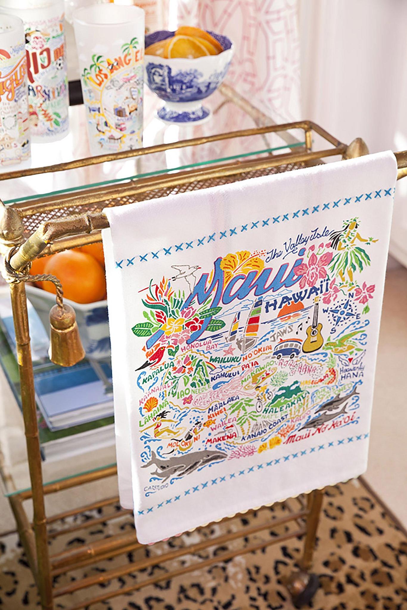 MAUI DISH TOWEL BY CATSTUDIO - A. Dodson's