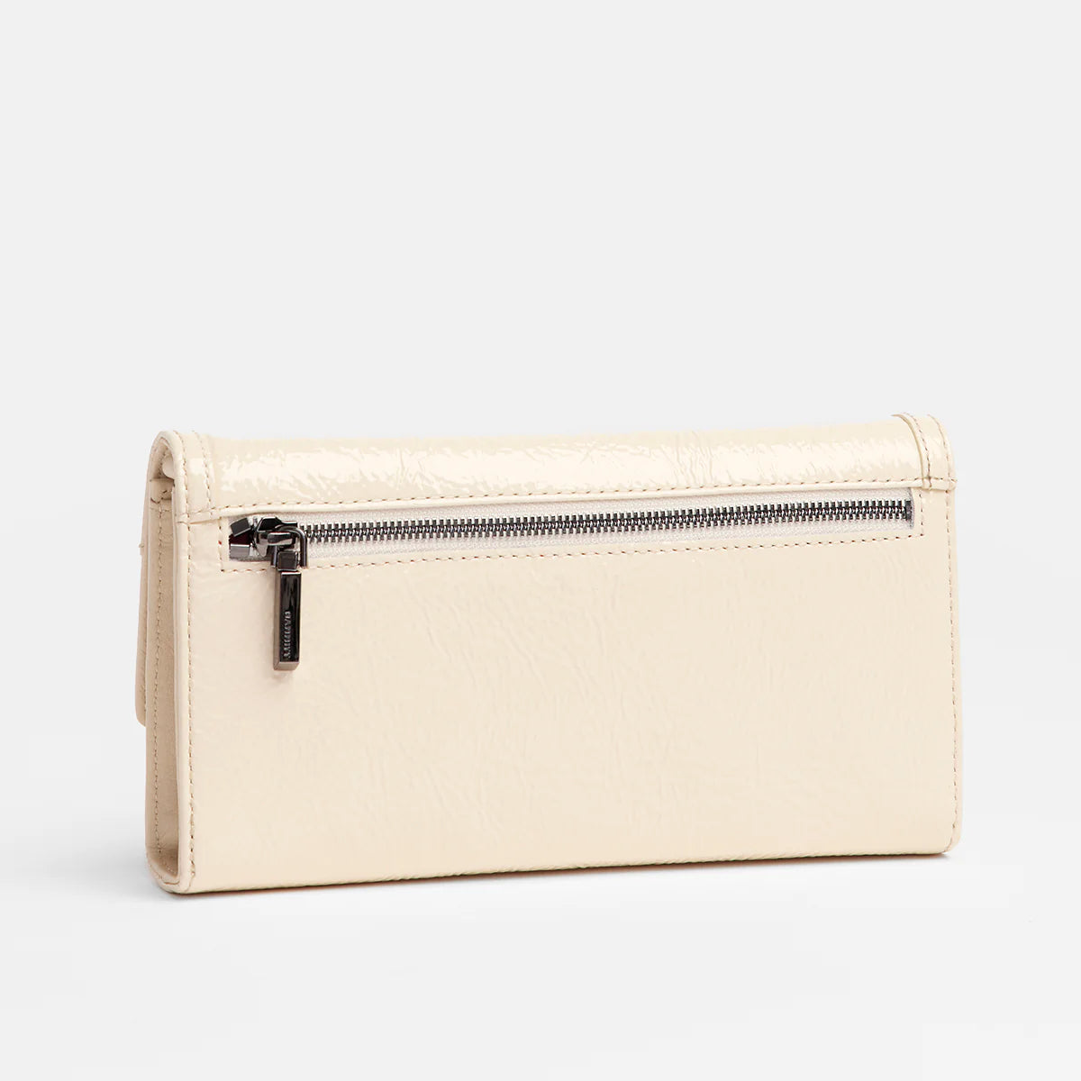 Hammitt AJ Crossbody Clutch in Alabaster Glaze/Gunmetal