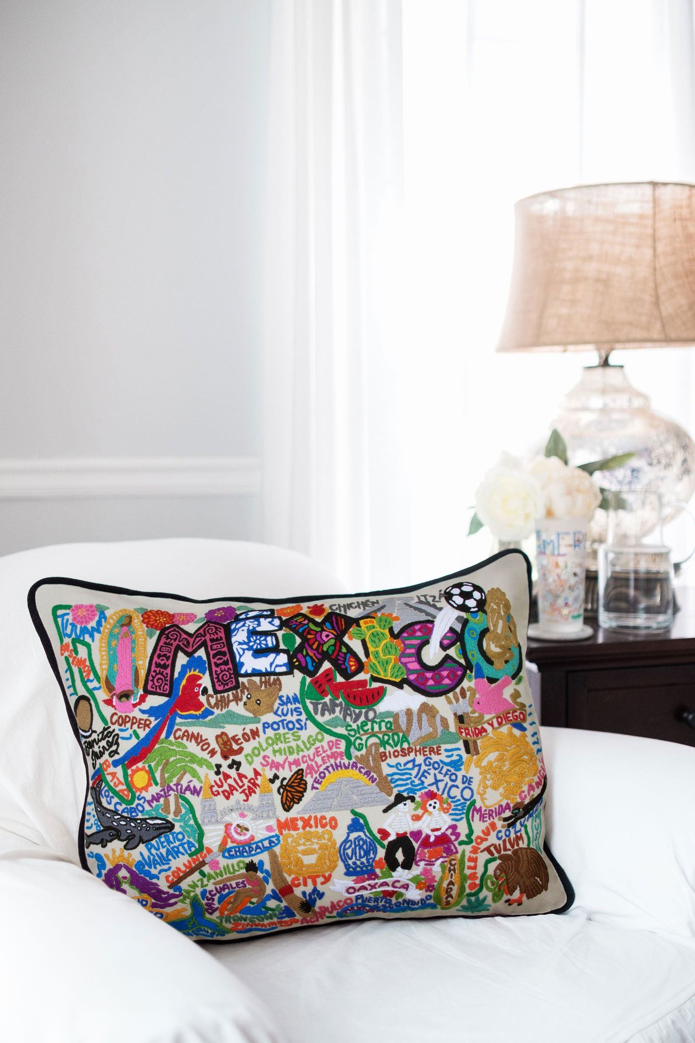 MEXICO PILLOW BY CATSTUDIO - A. Dodson's