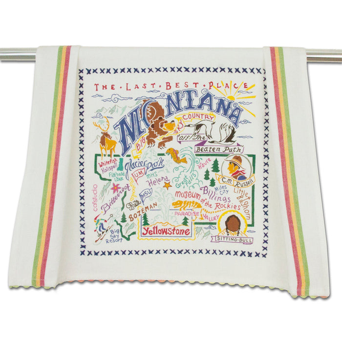 MONTANA DISH TOWEL BY CATSTUDIO