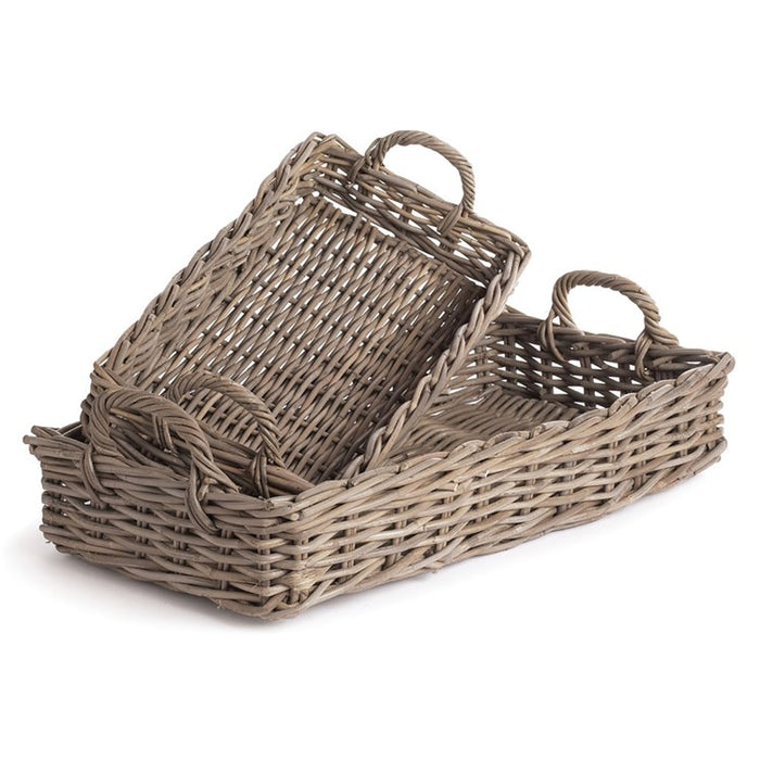 NORMANDY RECTANGLE TRAYS, SET OF 2 BY NAPA HOME & GARDEN