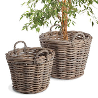 NORMANDY TREE BASKETS, SET OF 2 BY NAPA HOME & GARDEN