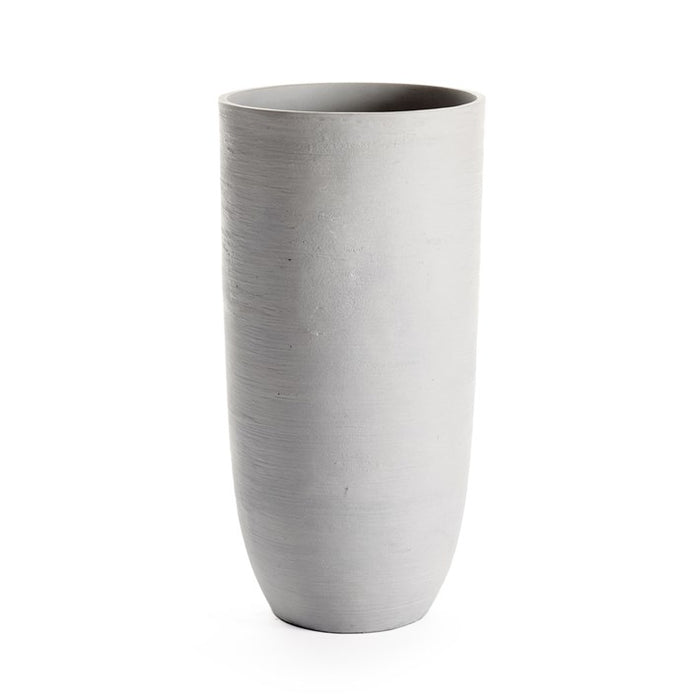 FIBRESTONE MALIBU TALL POT 19.5" BY NAPA HOME & GARDEN