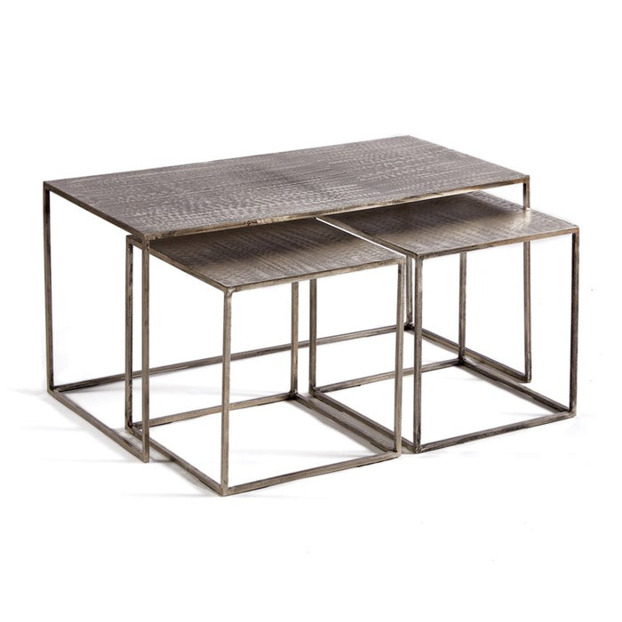 RIDGE NESTED ACCENT TABLES, SET OF 3 BY NAPA HOME & GARDEN
