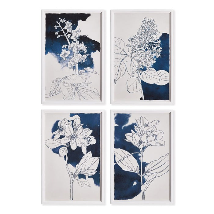 STUDIO FLORAL SKETCHES, SET OF 4 BY NAPA HOME & GARDEN