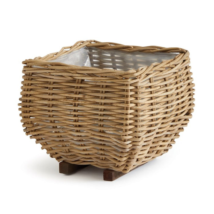 SYLVIE SQUARE TAPER BASKET SMALL BY NAPA HOME & GARDEN
