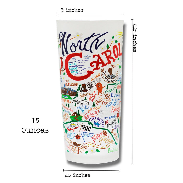 NORTH CAROLINA GLASS BY CATSTUDIO